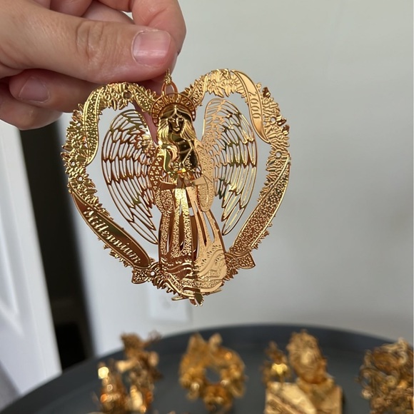 Christmas Ornament Danbury Mint Gold Annual Collection - Picture 6 of 12